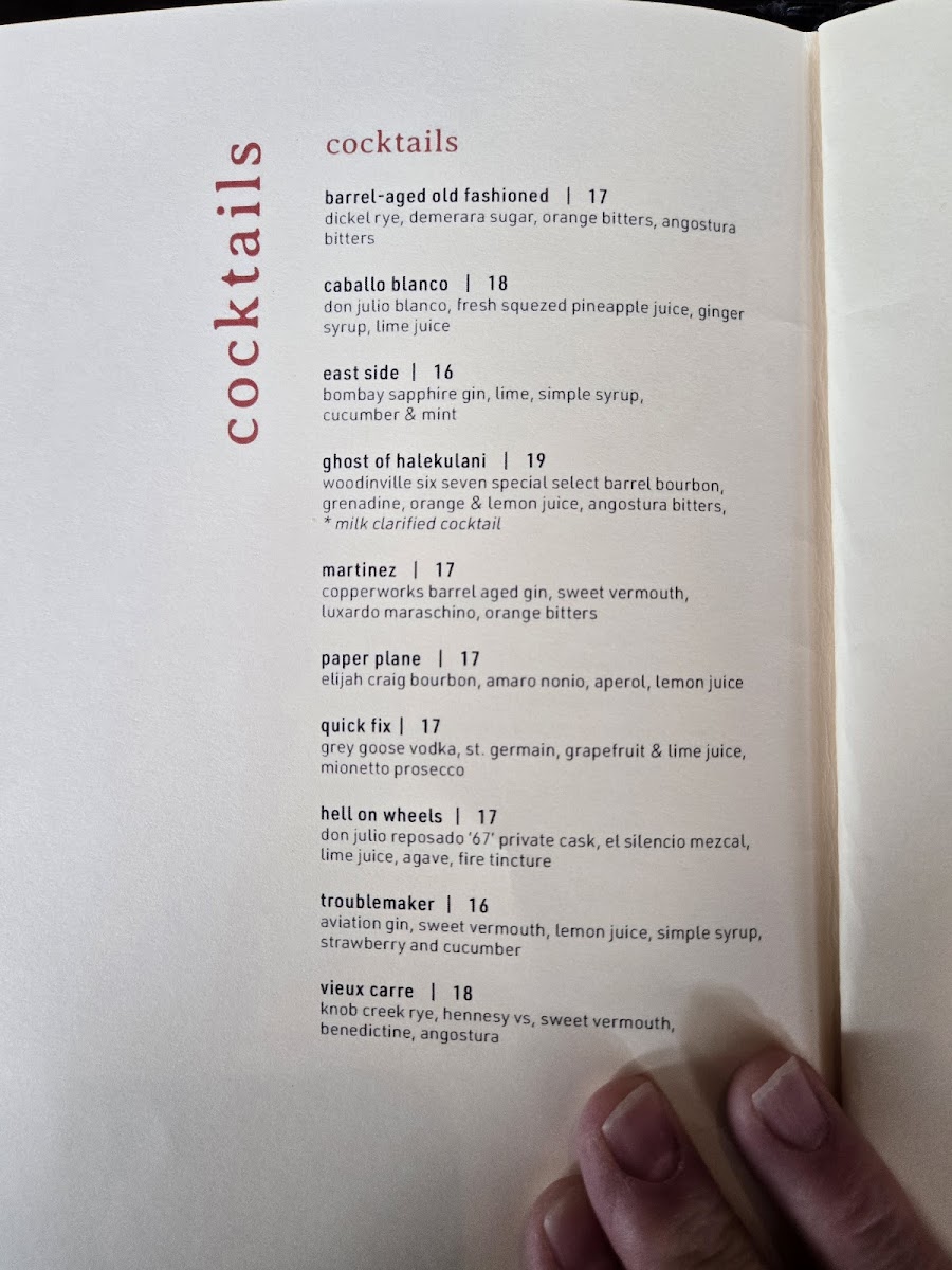 Six Seven Restaurant Menu - Image 5